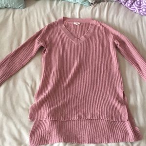 oversized knit sweater